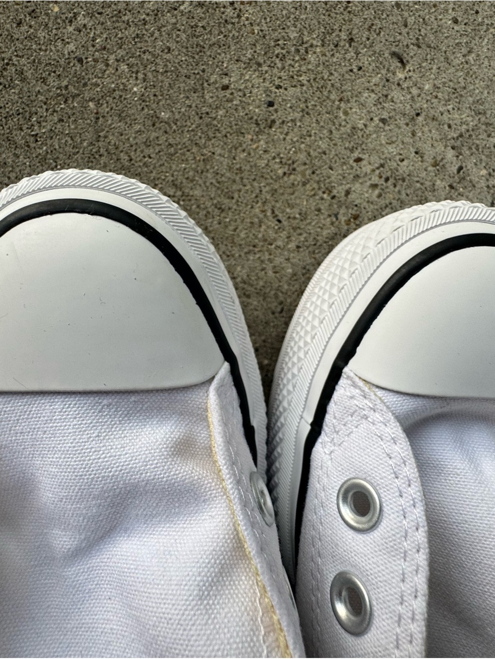 Converse Chuck Taylor All Star White Slip-On Sneakers Women’s 8 - Picture 4 of 6